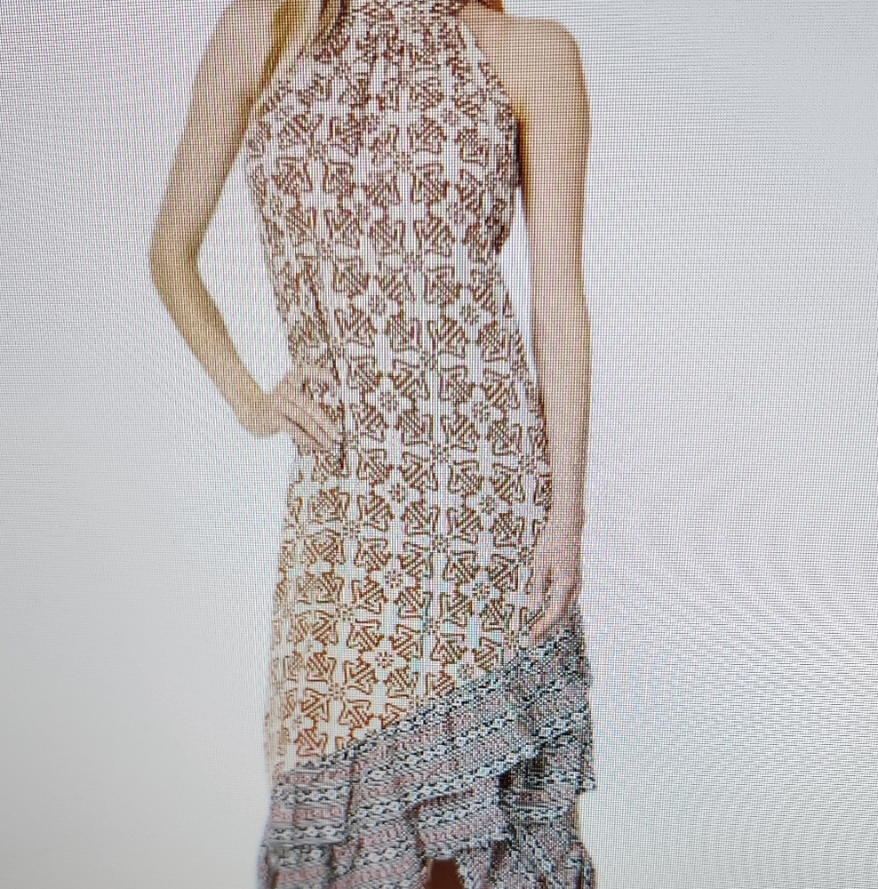 Patterned Maxi Dress